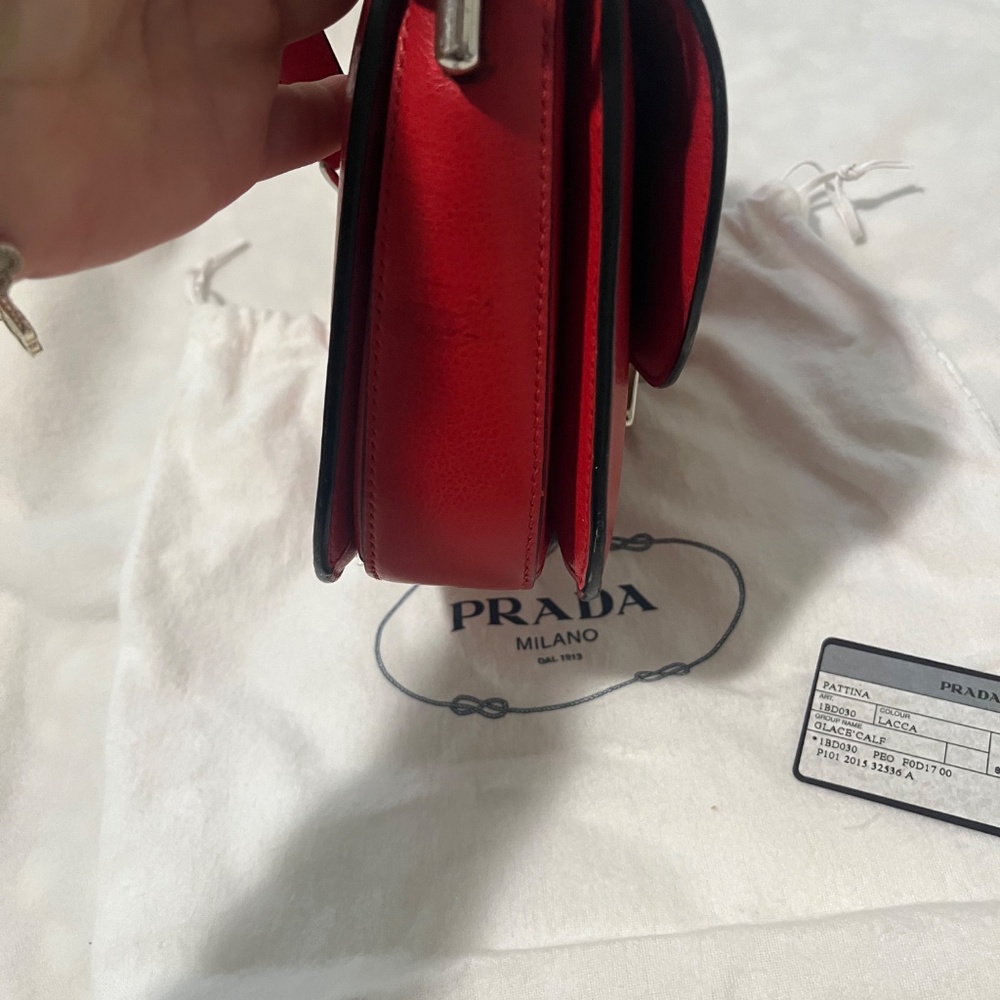 Arcade Chain Flap Bag Glace Calf - image 3